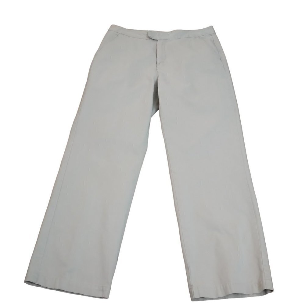 Calvin Klein | Khaki Tan Straight Leg Pants Cotton | Size 12